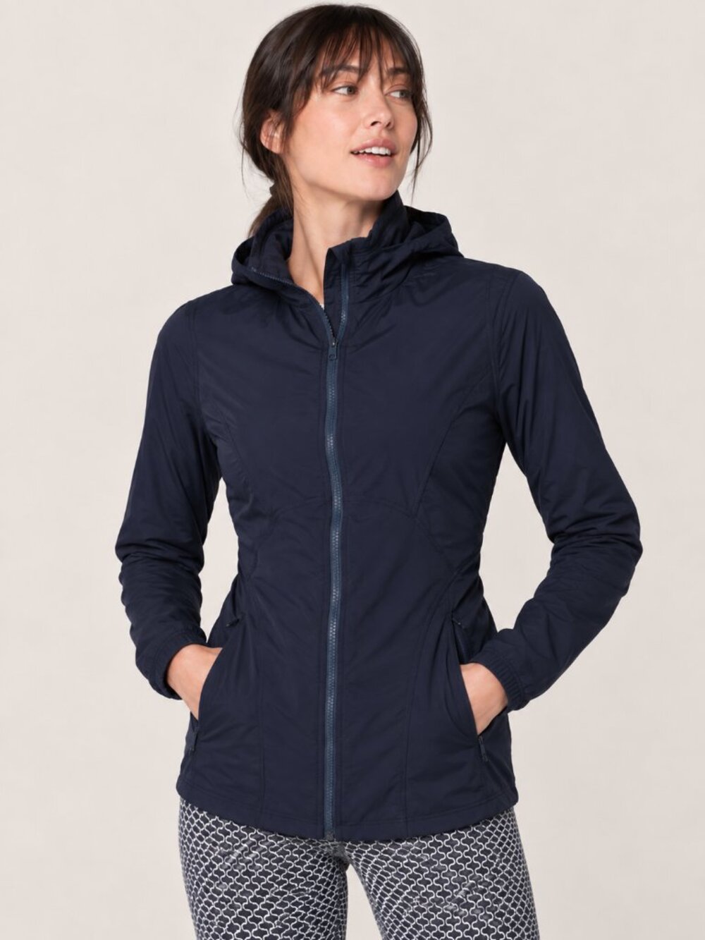 Lululemon Such a Cinch Navy Tulip Hem Lightweight Jacket 4